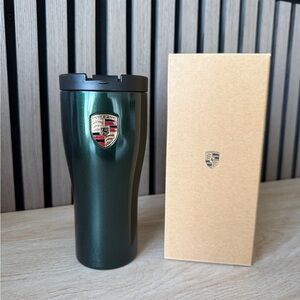 Porsche Design Oak Green Thermal Travel Cup